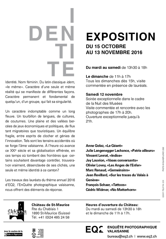 Flyer A5 identité 2016 2
